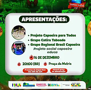 Capoeira para todos: Evento cultural une tradição e inclusão na praça da matriz