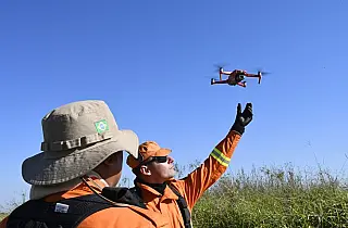 Com tecnologia, monitoramento e parceria com a Nasa, bombeiros de MS atuam na prevenção e combate