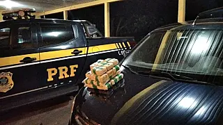 PRF apreende quase 110 kg de maconha em Bataguassu