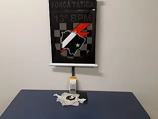 Polícia Militar prende autor de tráfico de drogas