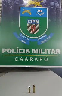 Homem de 36 anos é preso por ameaçar esposa e portar munições de arma de fogo