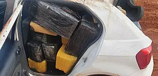Preso do semiaberto é preso pela PRF após capotar carro com droga em Caarapó