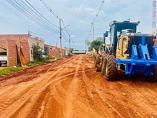 Bairro São João avança com obras de pavimentação