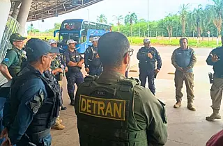 Ação integrada reforça segurança nas estradas durante período de viagens em MS