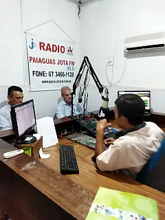 Geraldo Resende falou aos ouvintes da Rádio Paiaguás Jota FM 95.5