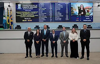 Vereadores elegem composição da Mesa Diretora