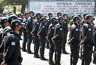 Futuros policiais militares iniciam curso de formação em Dourados