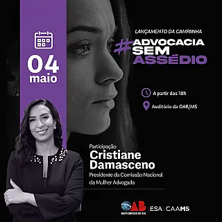 Campanha Nacional contra assédio moral e sexual no MS