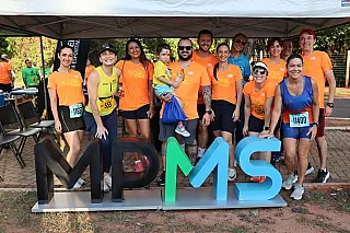 Servidores do MPMS participam da 3ª Corrida dos Poderes