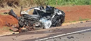 Colisão entre Carreta de Milho, Caminhão de Laranja e Veículo deixa Dois Mortos e Três Feridos