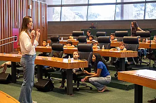 Câmara Vai à Escola leva estudantes a Brasília para atividades educativas