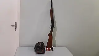 PMA prende infrator com espingarda de caça