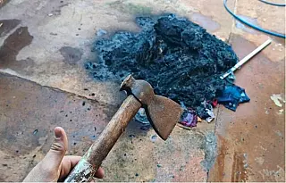 Mulher foge de casa e pede ajuda após ser ameaçada pelo marido com machadinha