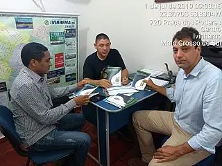Representante da Empresa DOSSEL visita município de Ivinhema