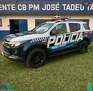 Foragido da justiça é preso pela PM de Sidrolândia durante diligências preventivas pela cidade