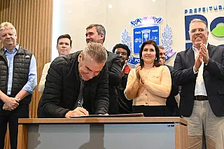 ALEMS integra ato de assinatura de R$ 51,6 milhões para obras em Ponta Porã