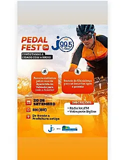 Passeio Ciclístico com sorteio de diversas Bicicletas e brindes em Aparecida do Taboado