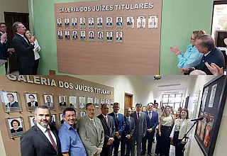 TJMS homenageia juízes e servidores de Fátima do Sul e Glória de Dourados