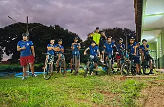 Projeto traz lições e abre caminho para jovens ciclistas