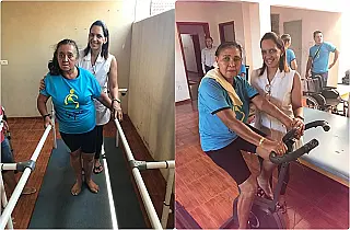 Fisioterapeuta Cida deixa Sidrolândia