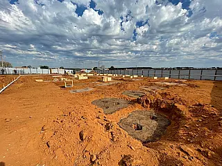 Nova unidade de saúde em construção reforça atenção básica em Aparecida do Taboado