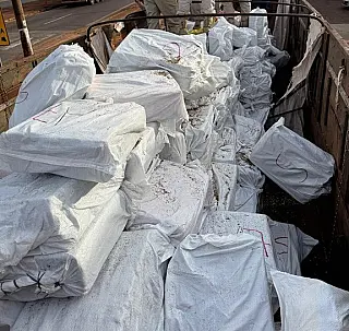 PRF apreende mais de sete toneladas de maconha em carreta em Maracaju