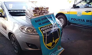PMR prende mulher por tráfico de drogas em rodovia
