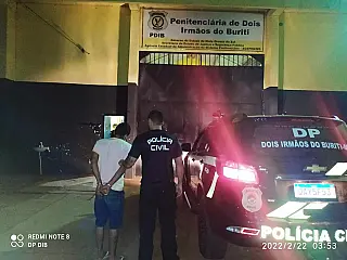 Policia civil prende em flagrante autor de homicídio qualificado por motivo fútil