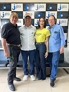Luana Ruiz participa de entrevista na Jota FM e apresenta propostas para Deodápolis e região