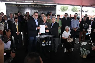 Reinaldo exalta trabalho do DOF durante entrega da nova sede da corporação