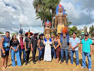 Prefeitura entrega 1⁰ dos 4 monumentos de preservação da memória histórica de Sidrolândia