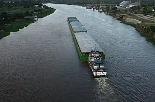 Transporte pela hidrovia de MS cresce 80%