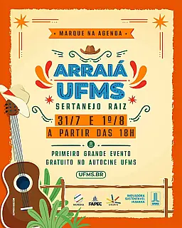 Arraiá da UFMS transforma Autocine em vila sertaneja com dois dias de programação gratuita
