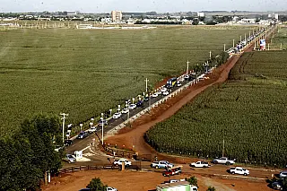 Pavimentação de acesso à Fundação MS foi concluída
