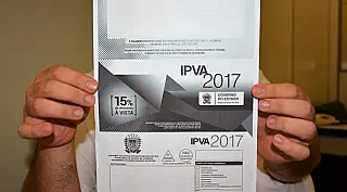 IPVA 2017 terá 15% de desconto para pagamento à vista