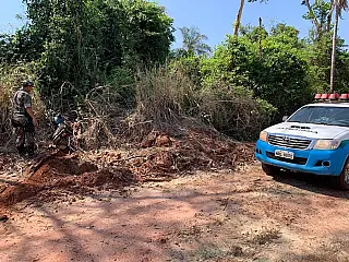 PMA de Batayporã e Imasul surpreendem caçadores com arma
