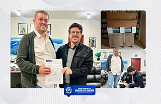 Câmara de Aparecida do Taboado doa aparelhos de ar-condicionado para a Educação