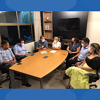 Sérgio de Paula visita Sidrolândia para falar sobre as pré-candidaturas de Riedel e Tereza