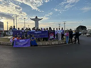 Carreata marca encerramento da Campanha Agosto Lilás em defesa das mulheres em Inocência