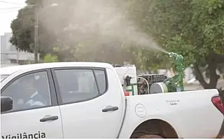 Fumacê circula em Deodápolis e distritos no combate ao Aedes aegypti