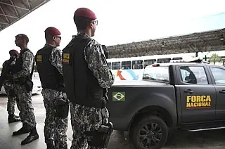 Força Nacional flagra mulher com mais de 5kg de maconha em ônibus de linha intermunicipal