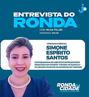Convite para entrevista: Projeto "Câmara Vai à Escola" no Ronda da Cidade
