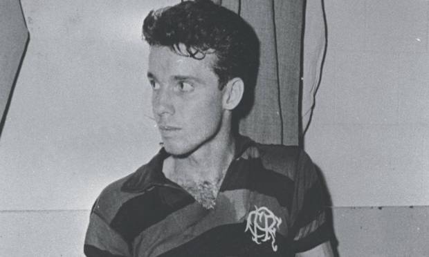27/04/1955 - ARQUIVO - ESP - ZAGALLO - JOGADOR - FLAMENGO. - Reprodução de foto . Neg. 79-6975 Foto: Reprodução/27/04/1955
