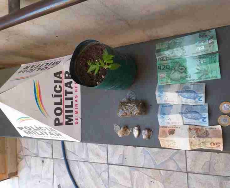 O responsável por repassar a cédula falsa foi preso. (Foto: Divulgação/PM)