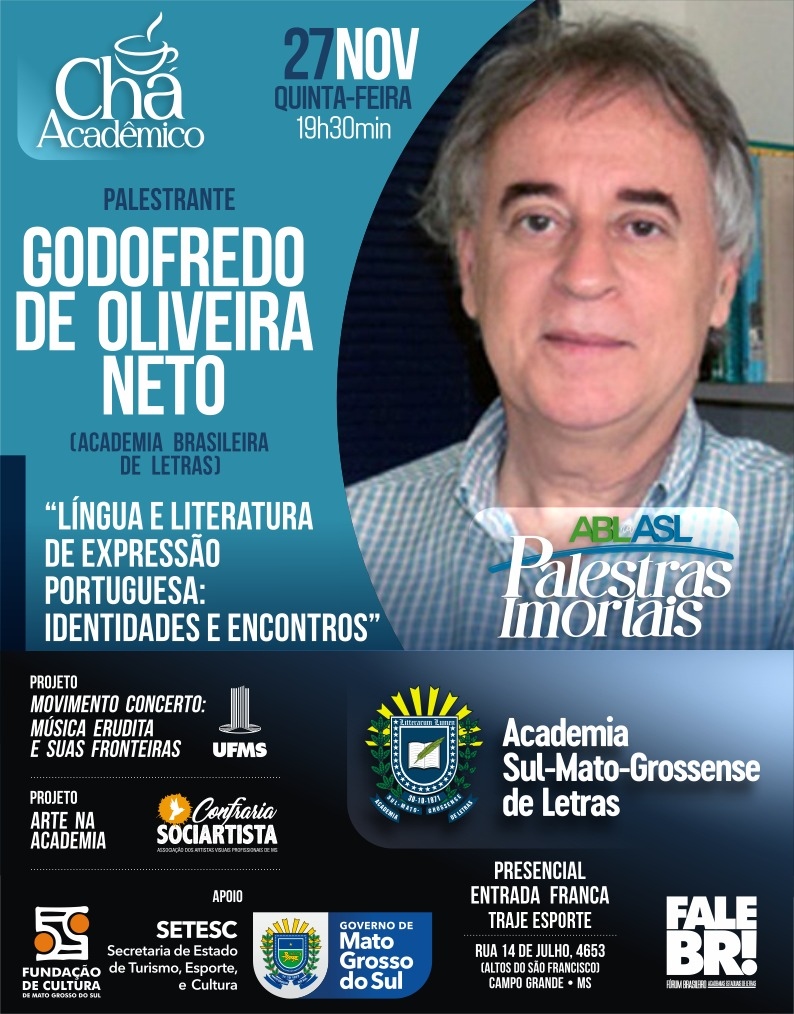 Cartaz do evento que será realizado nesta quinta-feira em Campo Grande | Foto: Divulgação