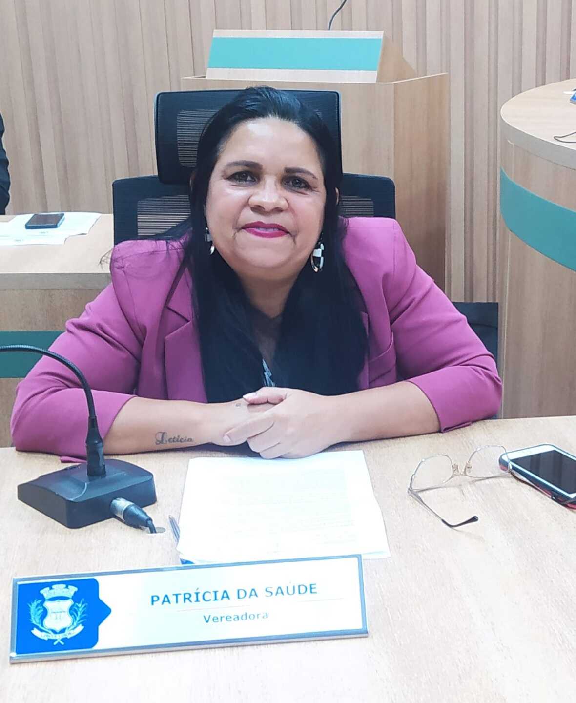 Vereadora Patrícia da Saúde
