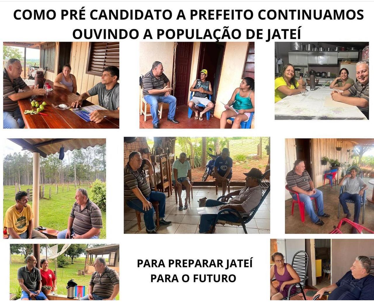 Contanto permanente com a população