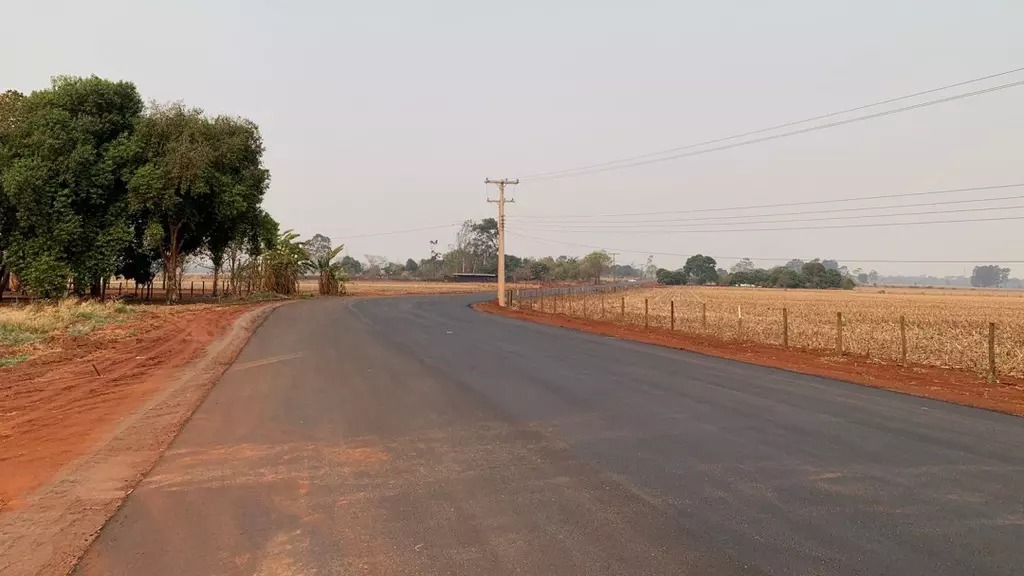 Com 25 quilômetros de extensão, a estrada pavimentada beneficia diretamente moradores da Agrovila Capão Bonito I e de comunidades rurais próximas | Foto: Assessoria